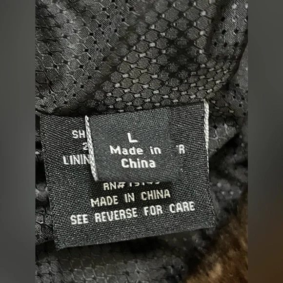 Dale Dressin Brown Zebra Print Faux Fur Cozy Comfy Coat Size Large - Picture 13 of 13